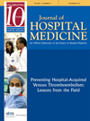 Journal of Hospital Medicine雜志封面